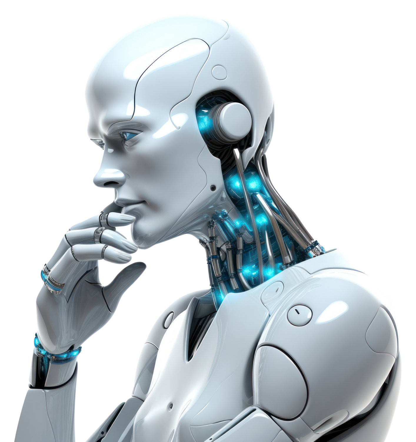 Artificial intelligence concept representing intelligent financial technology