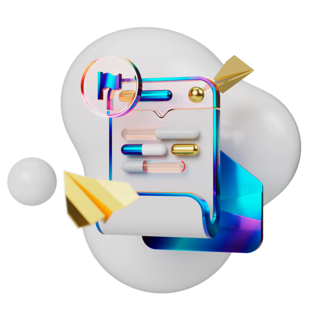 Illustration representing personalised digital banking